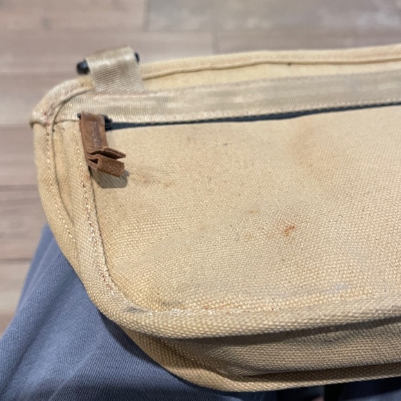 Tan and Brown Suede Crossbody Bag - Picture 7 of 10